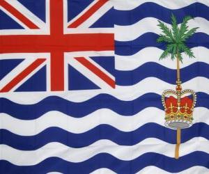 yapboz Britanya Hint Okyanusu Toprakları bayrağı